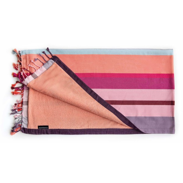 BEACH TOWEL HAMAM CORAL