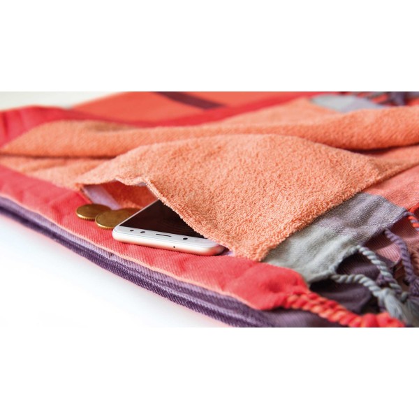 BEACH TOWEL HAMAM CORAL