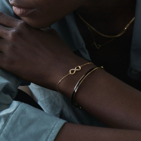 INFINITY BRACLET GOLD