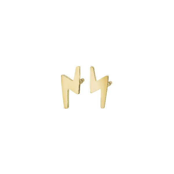 LIGHTNING STUDS GOLD