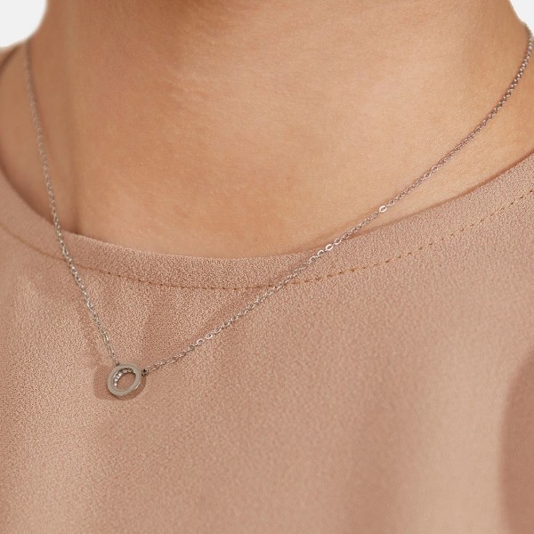 MONACO NECKLACE MINI STEEL