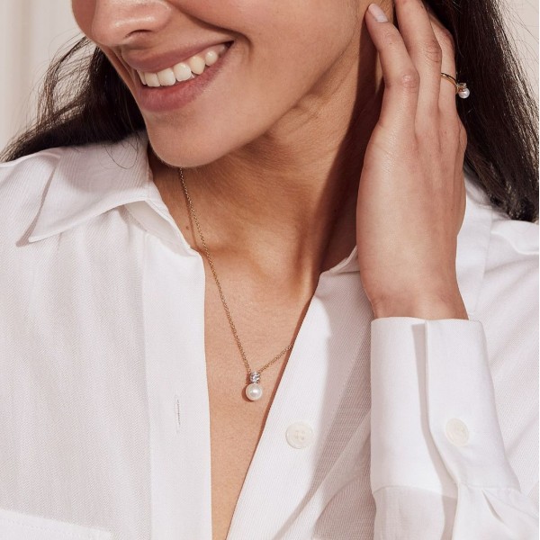 LUNA NECKLACE L GOLD