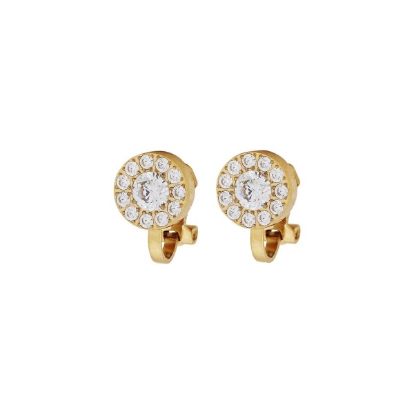 THASSOS CLIP ON EARRINGS GOLD