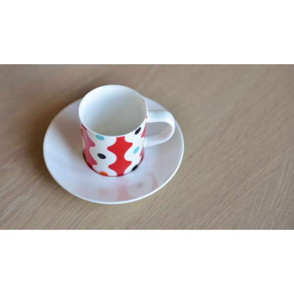 Espresso šalica s krožnikom - REMEMBER.