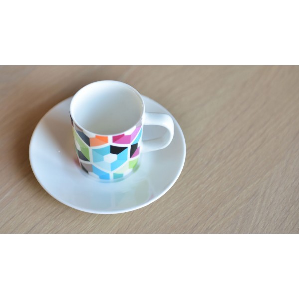 Espresso šalica s krožnikom - REMEMBER.