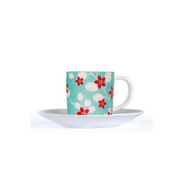 ESPRESSO CUP + SAUCER PRIMAVERA