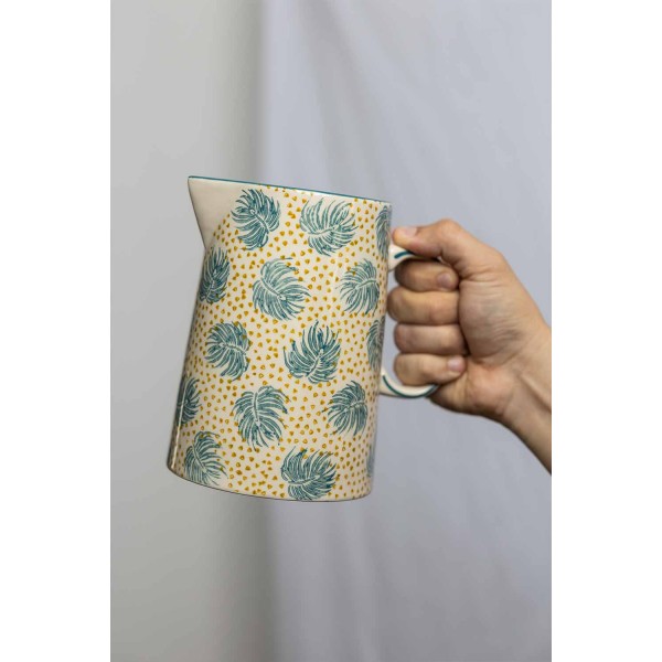 PORCELANAST VRČ BOHO CHIC