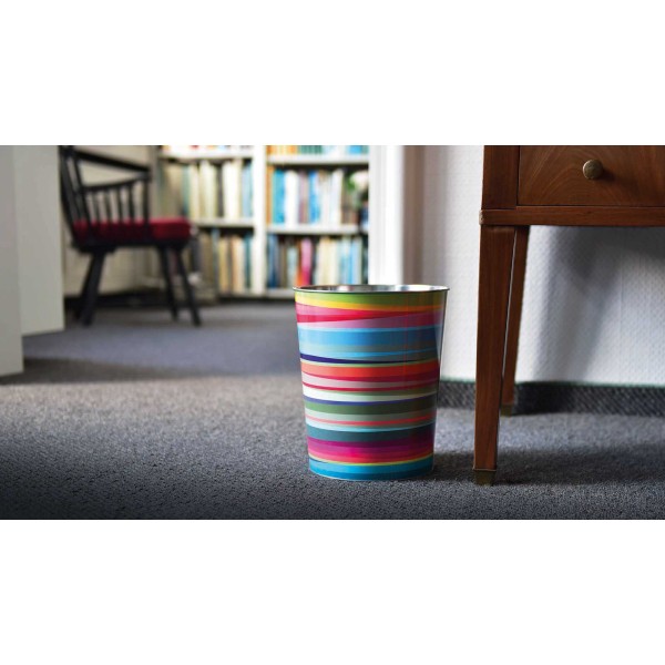 WASTEPAPER TIN BIN MATEO